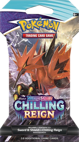 Sword & Shield: Chilling Reign - Sleeved Booster Pack