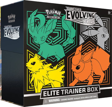 Sword & Shield: Evolving Skies - Elite Trainer Box (Flareon/Jolteon/Umbreon/Leafeon)