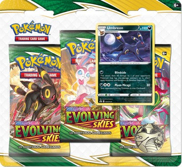 Sword & Shield: Evolving Skies - 3 Pack Blister (Umbreon)