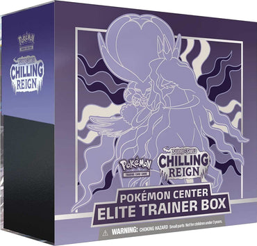 Sword & Shield: Chilling Reign - Elite Trainer Box (Shadow Rider Calyrex) (Pokemon Center Exclusive)