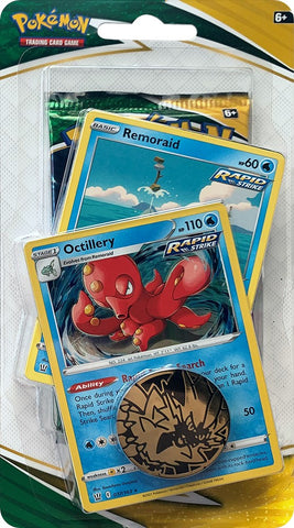 Sword & Shield: Evolving Skies - Single Pack Blister (Octillery, Remoraid)