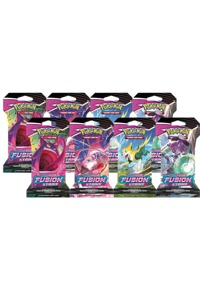 Fusion Strike Sleeved Booster Pack Bundle Set of 8 () [SWSH08]