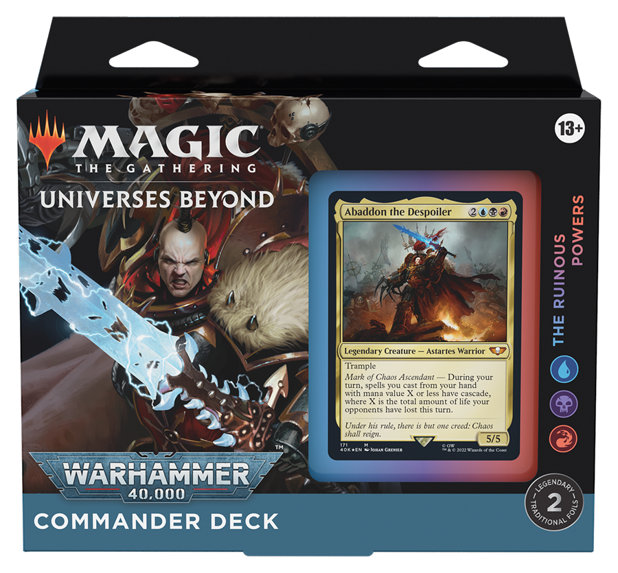 Warhammer 40,000 - Commander Deck (The Ruinous Powers)