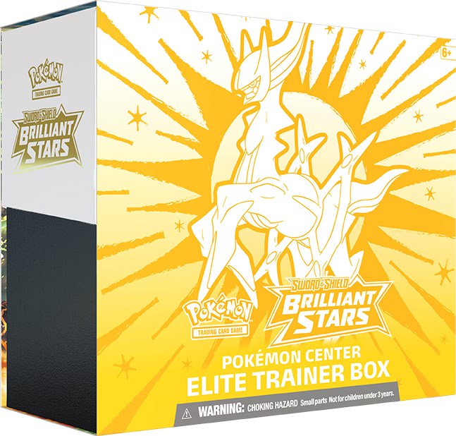 Sword & Shield: Brilliant Stars - Elite Trainer Box (Pokemon Center Exclusive)