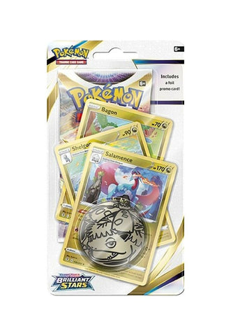 Sword & Shield: Brilliant Stars - Single Pack Blister (Salamence, Shelgon, Bagon)