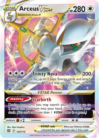 Arceus VSTAR (123/172) [Sword & Shield: Brilliant Stars]