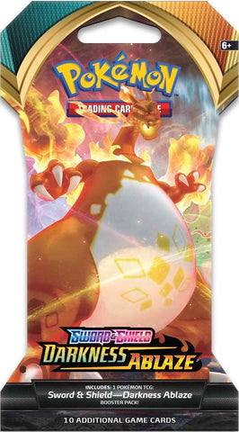 Sword & Shield: Darkness Ablaze - Sleeved Booster Pack