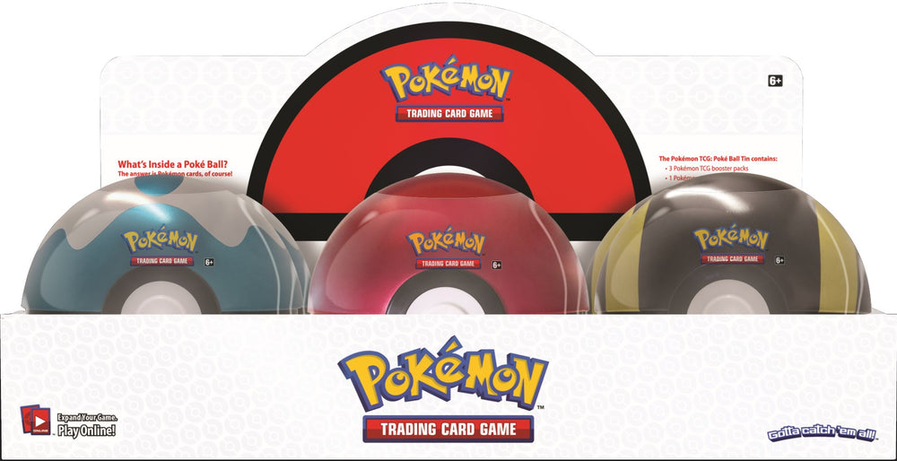 Poke Ball Tin Display (Spring 2020)