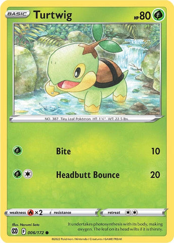 Turtwig (006/172) [Sword & Shield: Brilliant Stars]