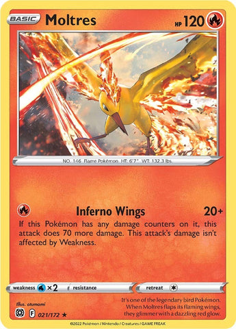 Moltres (021/172) [Sword & Shield: Brilliant Stars]