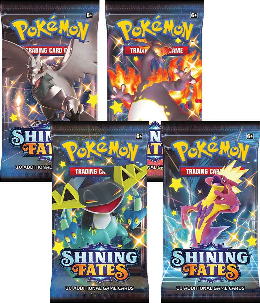 Shining Fates Booster Pack Art Bundle Set of 4 () [SHF]