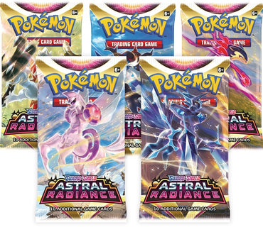 Astral Radiance Booster Pack Art Bundle Set of 5 () [SWSH10]