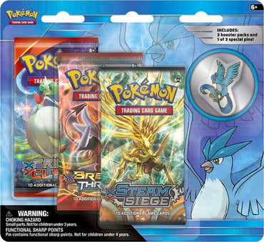 Collector's Pin 3-Pack Blister (Articuno)