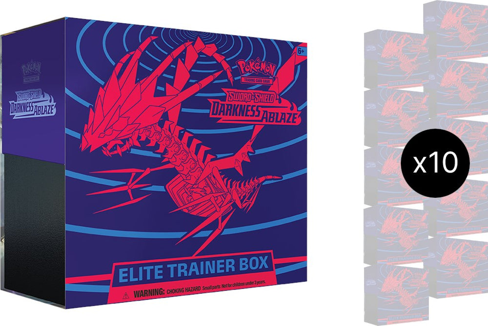 Sword & Shield: Darkness Ablaze - Elite Trainer Box Case