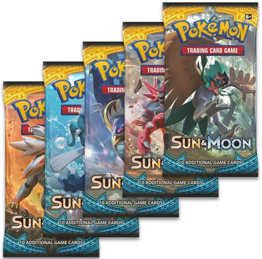 Sun and Moon Booster Pack Art Bundle Set of 5 () [SM01]