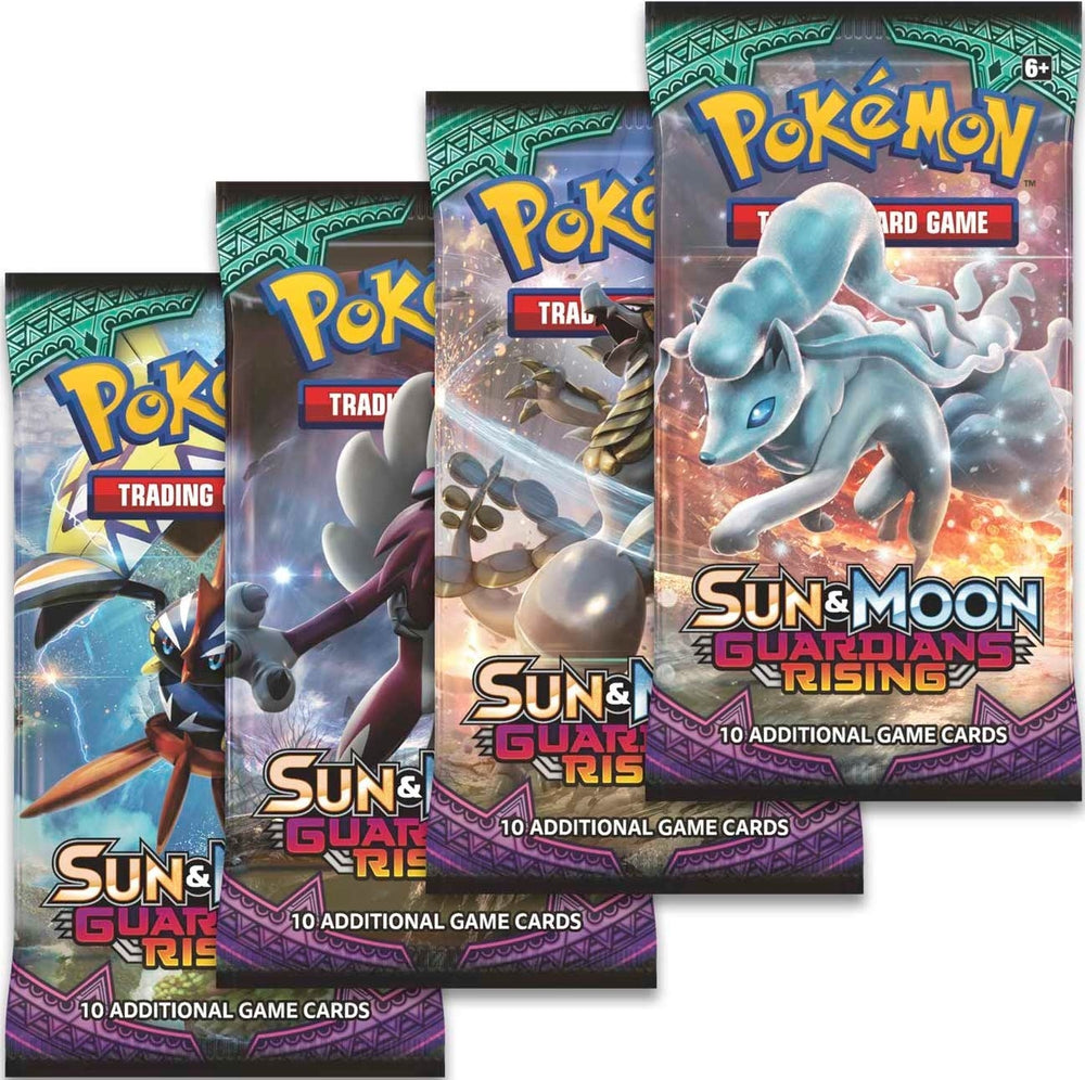 Guardians Rising Booster Pack Art Bundle Set of 4 () [SM02]