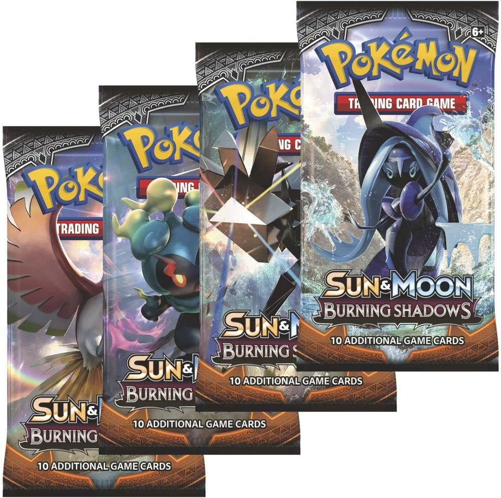 Burning Shadows Booster Pack Art Bundle Set of 4 () [SM03]