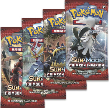 Crimson Invasion Booster Pack Art Bundle Set of 4 () [SM04]