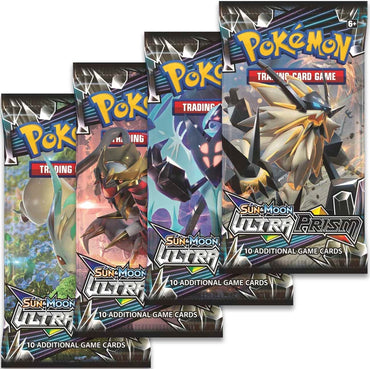 Ultra Prism Booster Pack Art Bundle Set of 4 () [SM05]