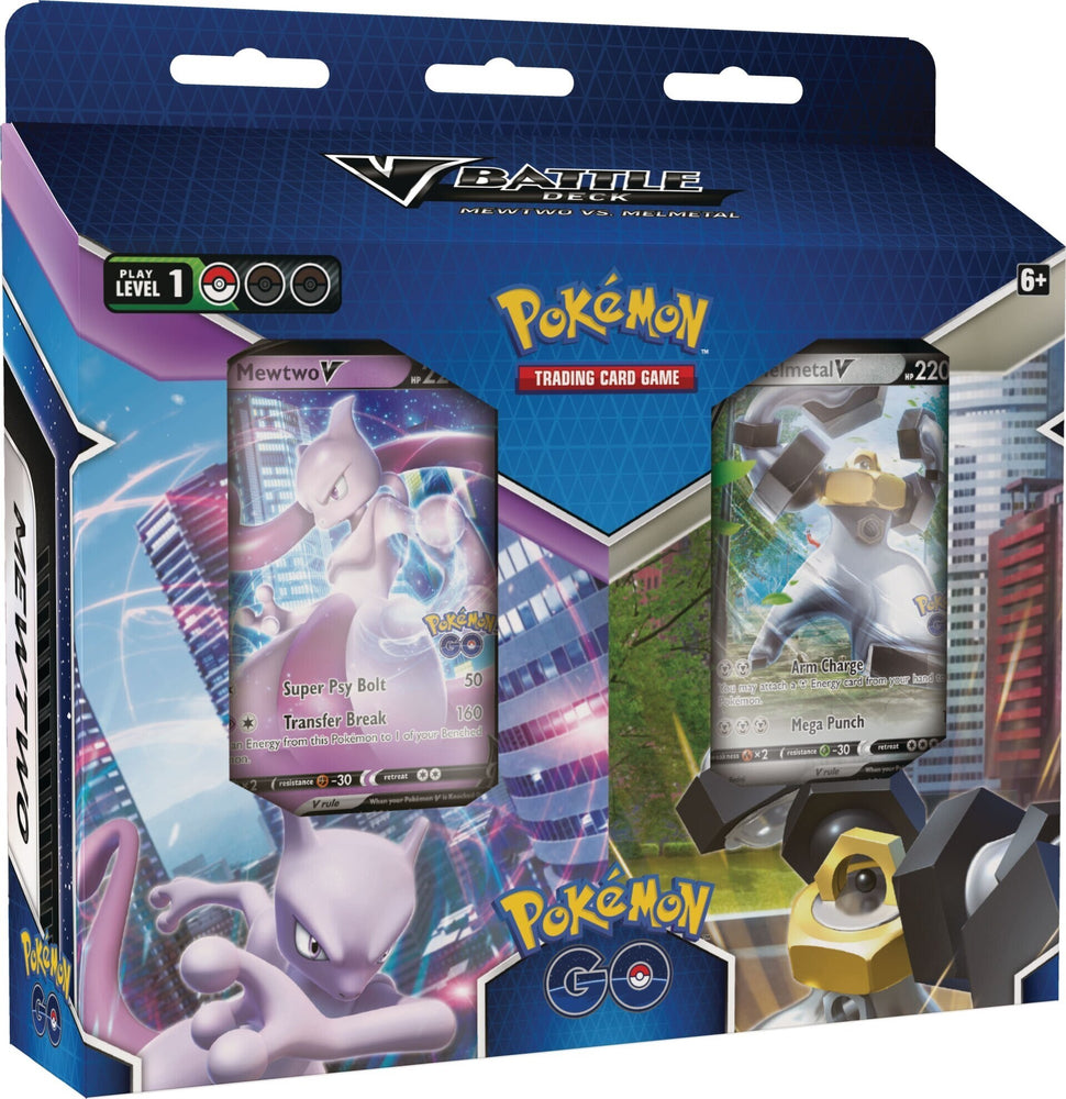 Pokemon GO - V Battle Deck (Mewtwo V VS. Melmetal V)