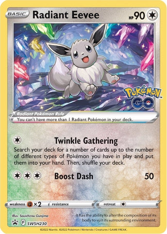 Radiant Eevee (SWSH230) [Sword & Shield: Black Star Promos]