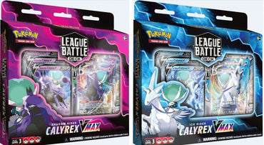 League Battle Deck Shadow Rider Ice Rider Calyrex VMAX Set of 2 () [MCAP]