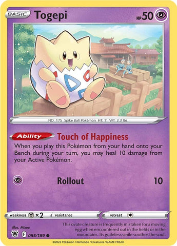 Togepi (055/189) [Sword & Shield: Astral Radiance]