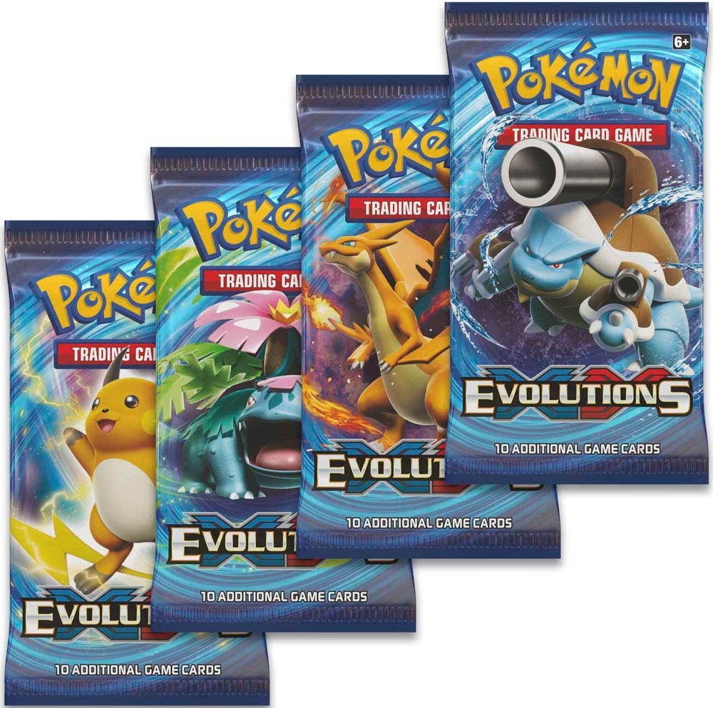 Evolutions Booster Pack Art Bundle Set of 4 () [EVO]