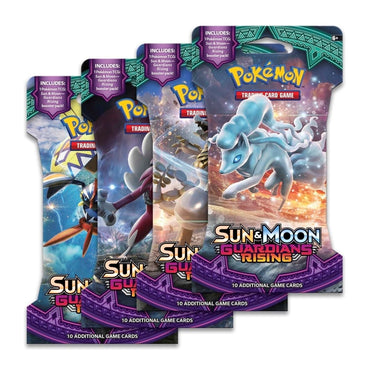 Guardians Rising Sleeved Booster Pack Art Bundle Set of 4 () [SM02]