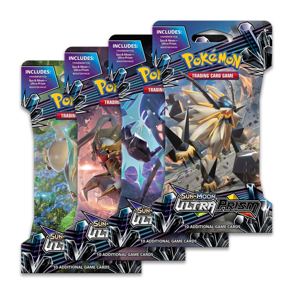 Ultra Prism Sleeved Booster Pack Art Bundle Set of 4 () [SM05]