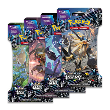 Ultra Prism Sleeved Booster Pack Art Bundle Set of 4 () [SM05]