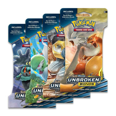 Unbroken Bonds Sleeved Booster Pack Art Bundle Set of 4 () [SM10]