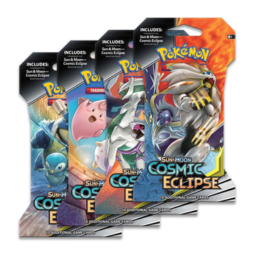 Cosmic Eclipse Sleeved Booster Pack Art Bundle Set of 4 () [SM12]