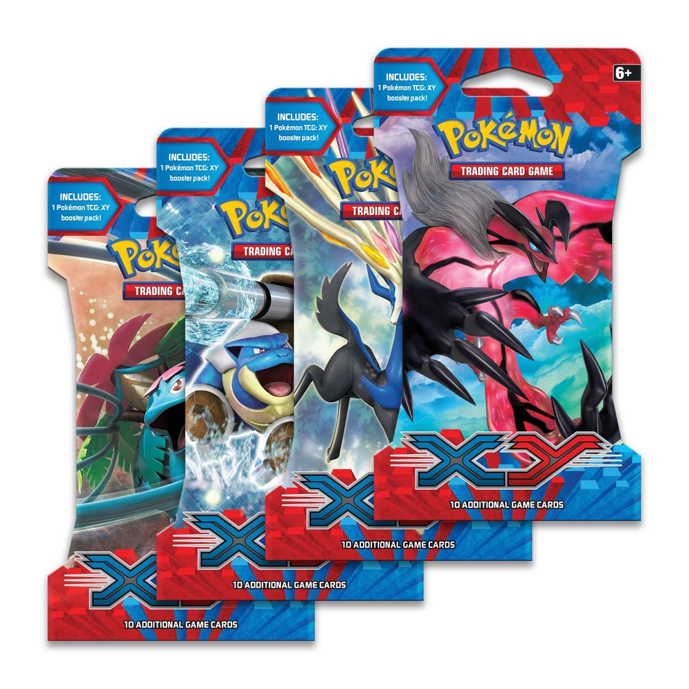 XY Sleeved Booster Pack Art Bundle Set of 4 () [XY]