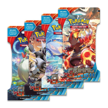 Primal Clash Sleeved Booster Pack Art Bundle Set of 4 () [PRC]