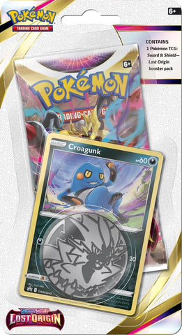 Sword & Shield: Lost Origin - Single Pack Blister (Croagunk)