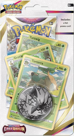 Sword & Shield: Lost Origin - Single Pack Blister (Torterra, Grotle, Turtwig)