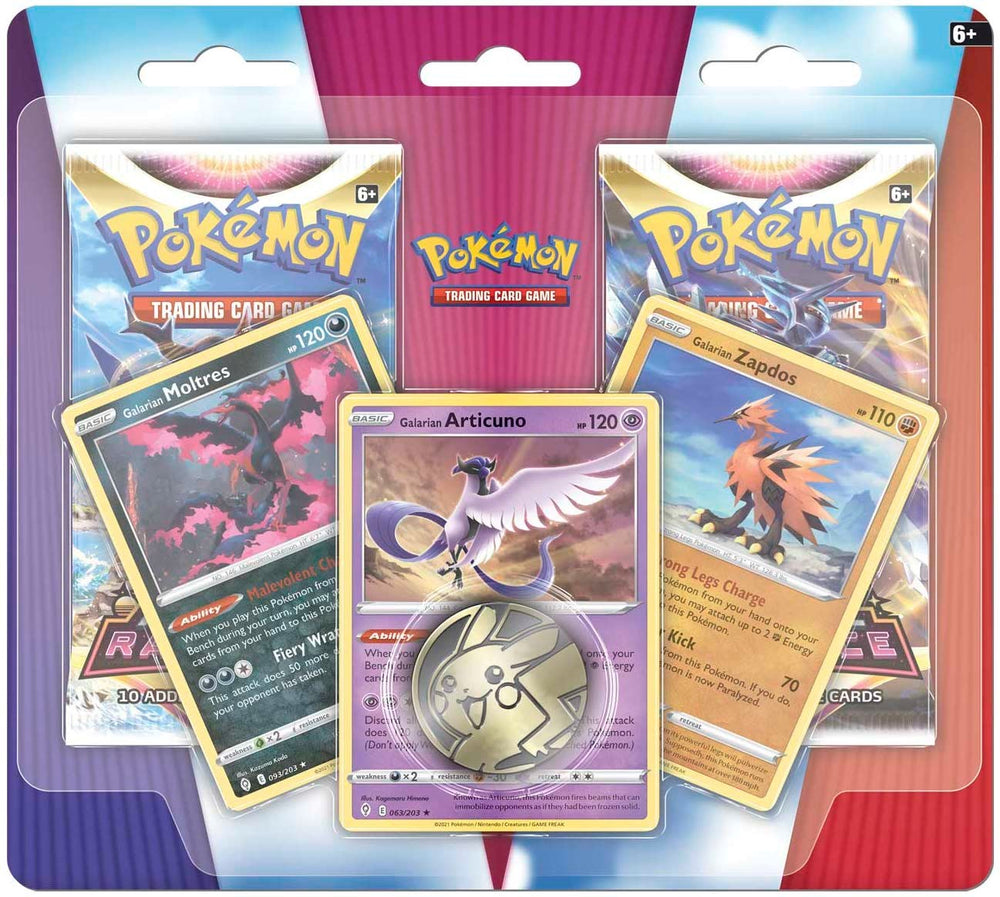 Enhanced - 2-Pack Blister (Galarian Articuno, Galarian Zapdos, & Galarian Moltres)