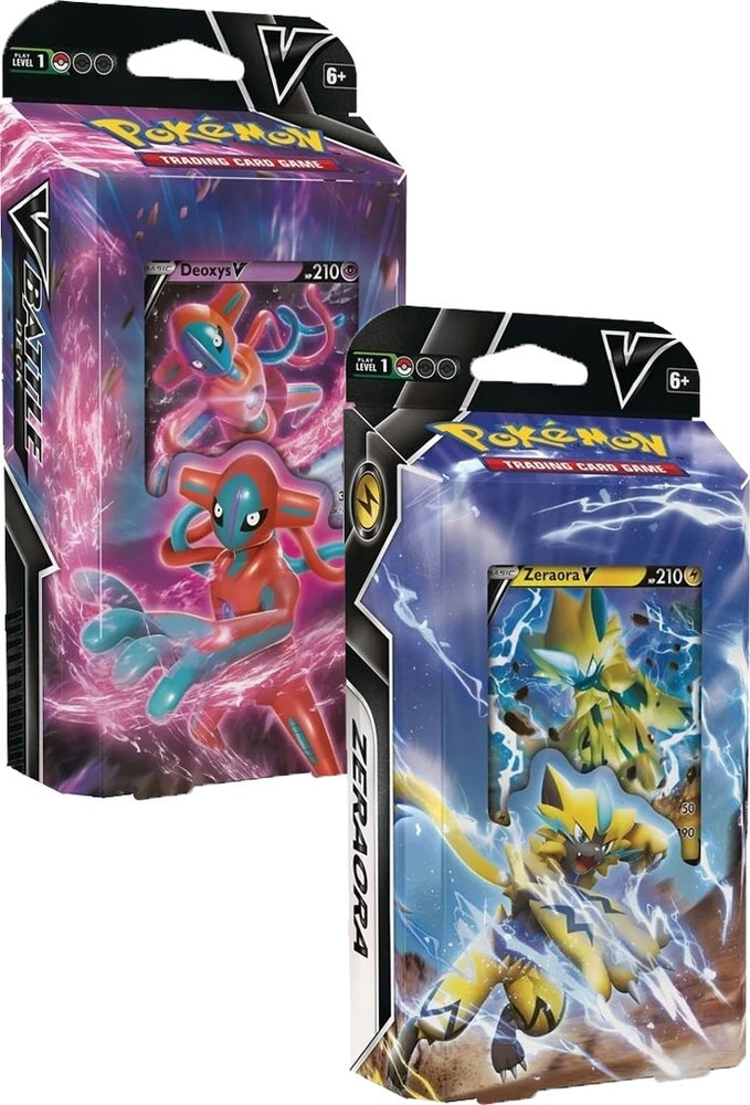 Deoxys V Zeraora V Battle Decks Set of 2 () [MCAP]