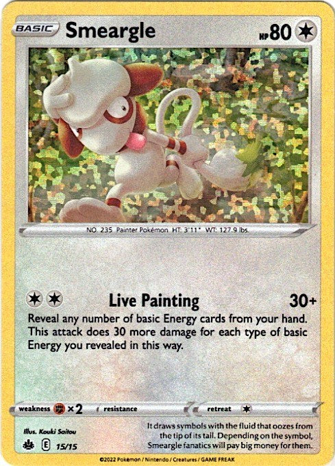 Smeargle (15/15) [McDonald's Promos: Match Battle]