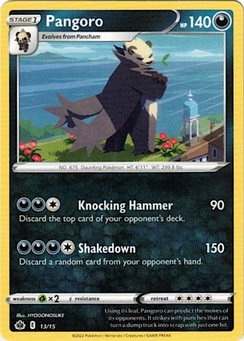 Pangoro (13/15) [McDonald's Promos: Match Battle]