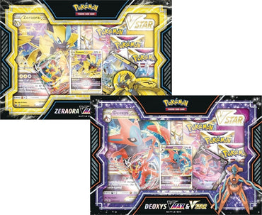 Deoxys Zeraora VMAX and VSTAR Battle Box Set of 2 () [MCAP]