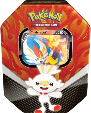 Sword & Shield - Galar Partners Collector's Tin (Cinderace V) (International Version)