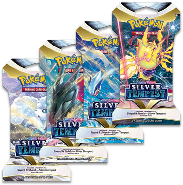 Silver Tempest Sleeved Booster Pack Art Bundle Set of 4 () [SWSH12]