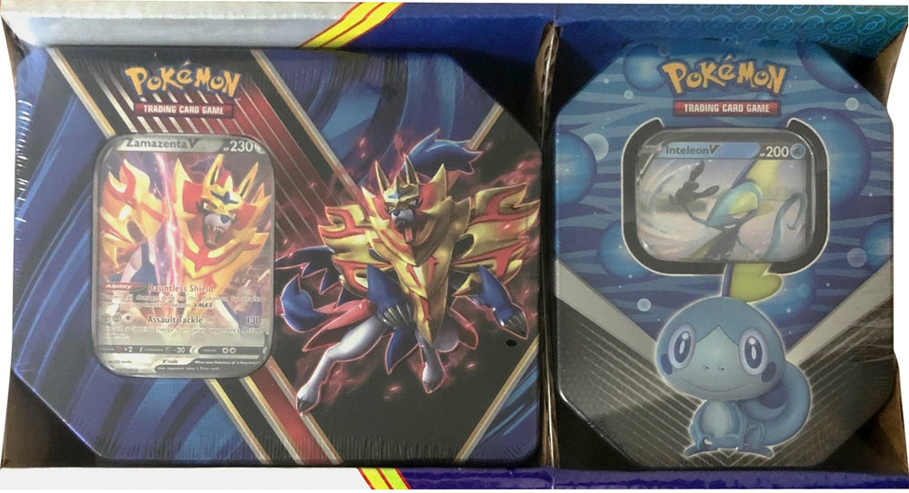 Legends of Galar/Galar Partners - 2-Pack Tin (Zamazenta V & Inteleon V)