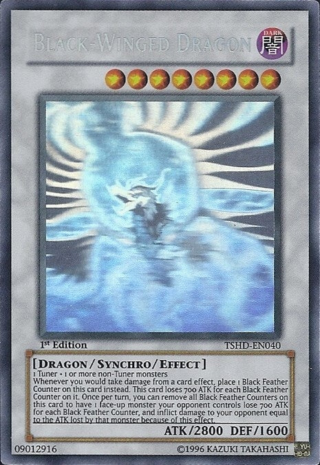 Black Winged Dragon Ghost Rare (TSHD-EN040) []