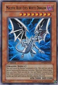 Malefic Blue Eyes White Dragon (DPKB-EN023) [DPKB]