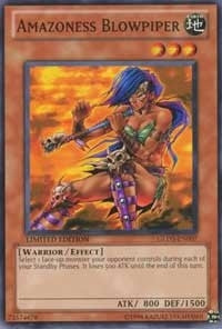 Amazoness Blowpiper (GLD3-EN007) [GLD3]