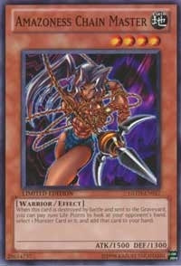 Amazoness Chain Master (GLD3-EN017) [GLD3]