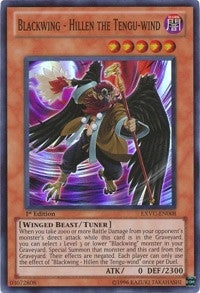 Blackwing Hillen the Tengu wind (EXVC-EN008) [EXVC]